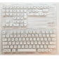 104+16 Brief White PBT Dye-subbed XDA Keycap Set for Mechanical Keyboard English / Thai / Japanese / Russian / Arabic / French / German / Spanish